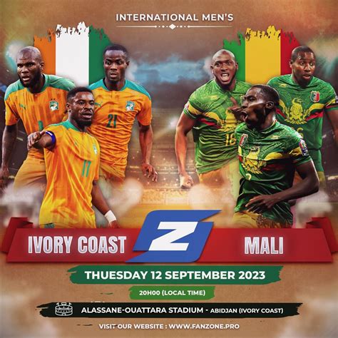 match amical côte d'ivoire mali 2023